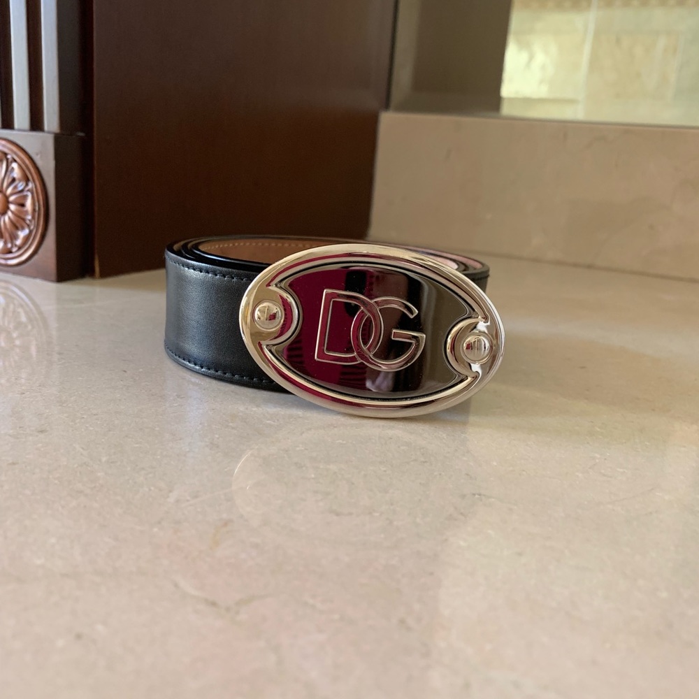 Authentic Men’s leather Dolce&Gabbana belt. - Picture 1 of 3